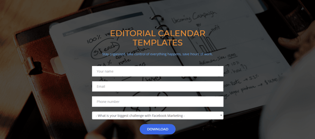 Create-landing-page